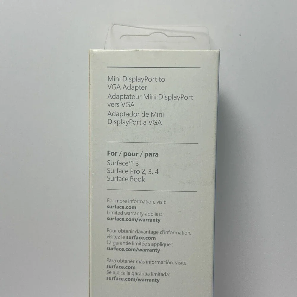 Microsoft Surface Mini DisplayPort to VGA Adapter R7X-00021 Model 1554